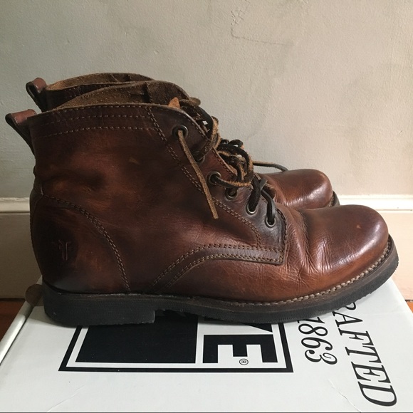frye roland lace up